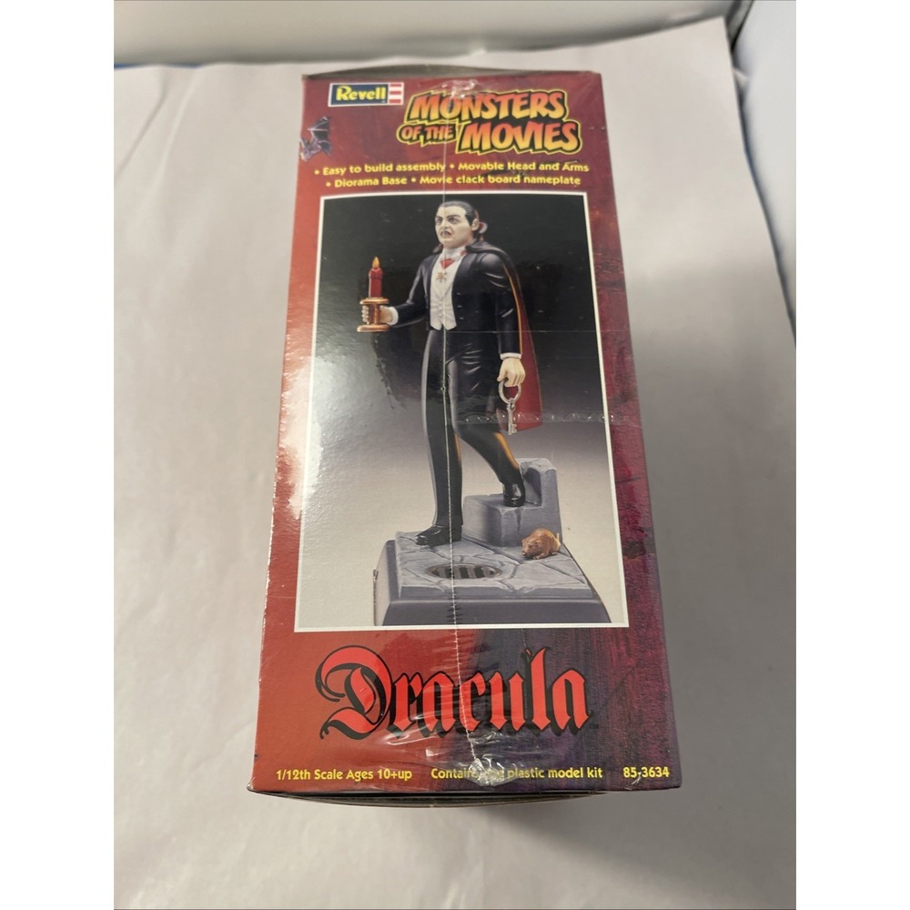 Revell 1/12 Scale Monsters of the Movies Universal Monsters Dracula Model New - Picture 9 of 13
